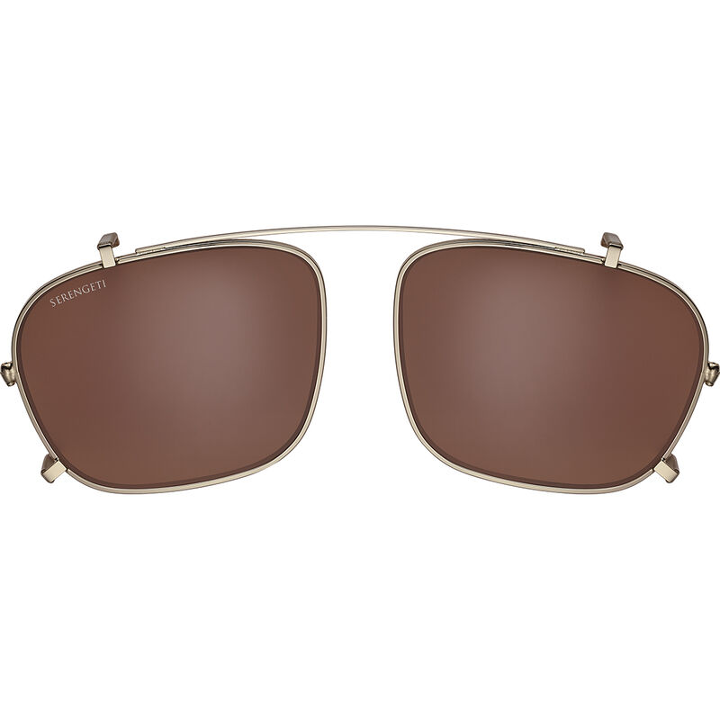 CLIP ON NEIL M, Shiny White Gold-Mineral Polarized Drivers Gradient Cat 2 to 3 B4, hi-res image number null